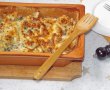 Conopida gratinata cu bacon si sos gorgonzola-6