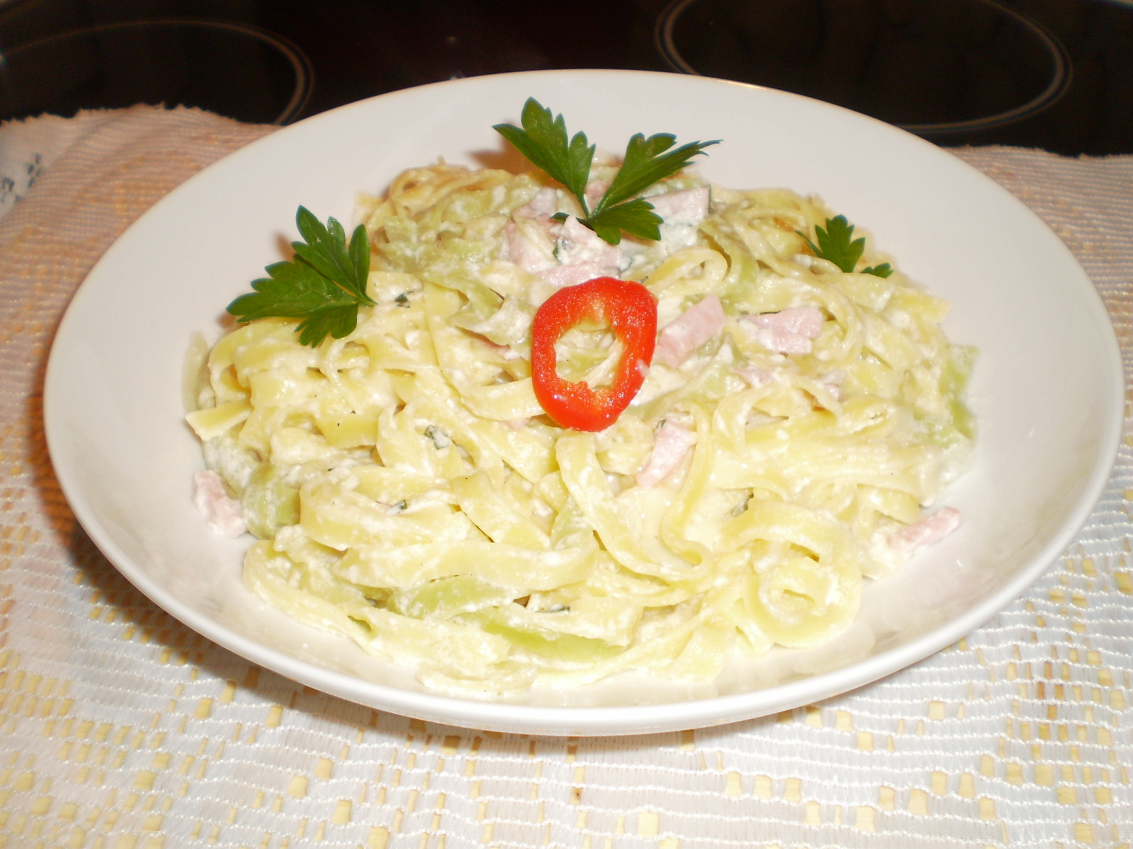 Fettuccine delicioase