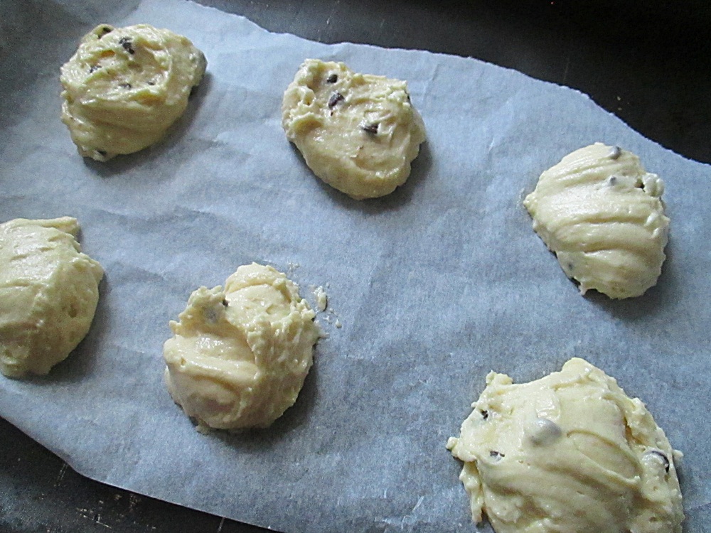 Biscuiti cu portocala si pepite de ciocolata