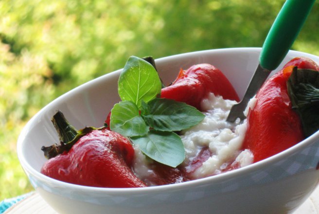 Salata de ardei copti cu usturoi