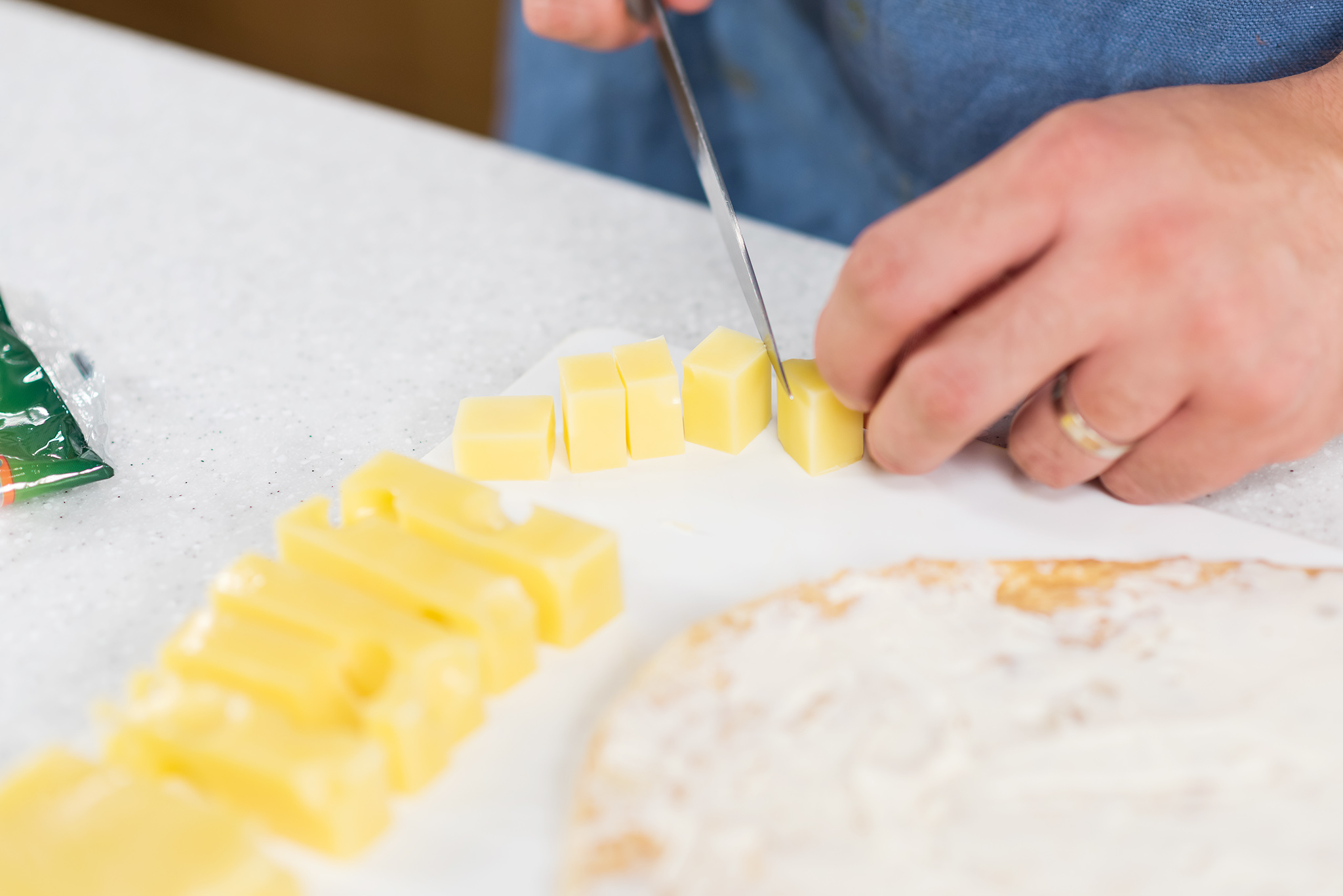 Quesadilla cu crema de branza si emmentaler Delaco