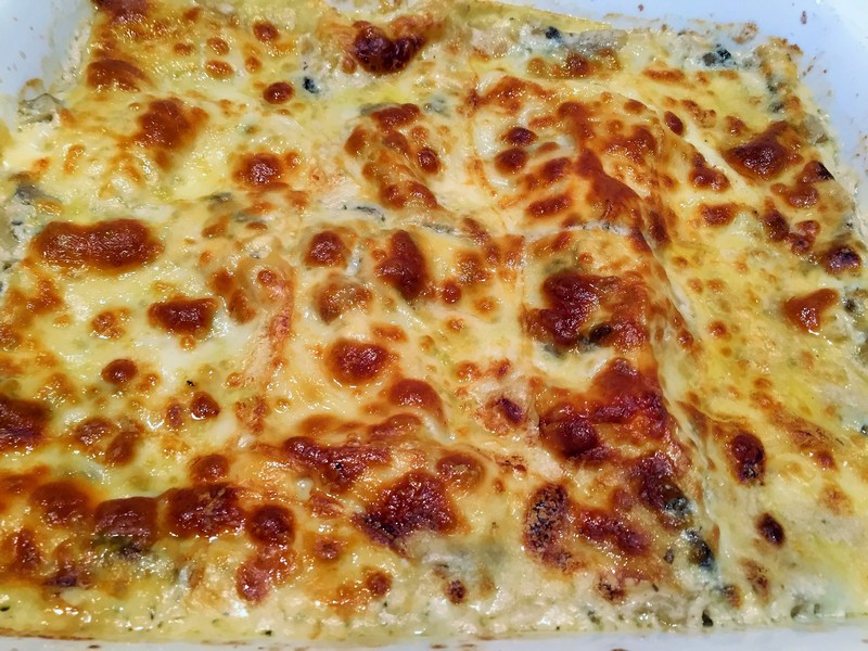 Lasagna cu ciuperci