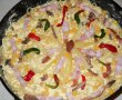 Pizza cu blat de spaghete-3