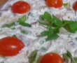 Salata de ciuperci cu sunca si castraveti murati-8