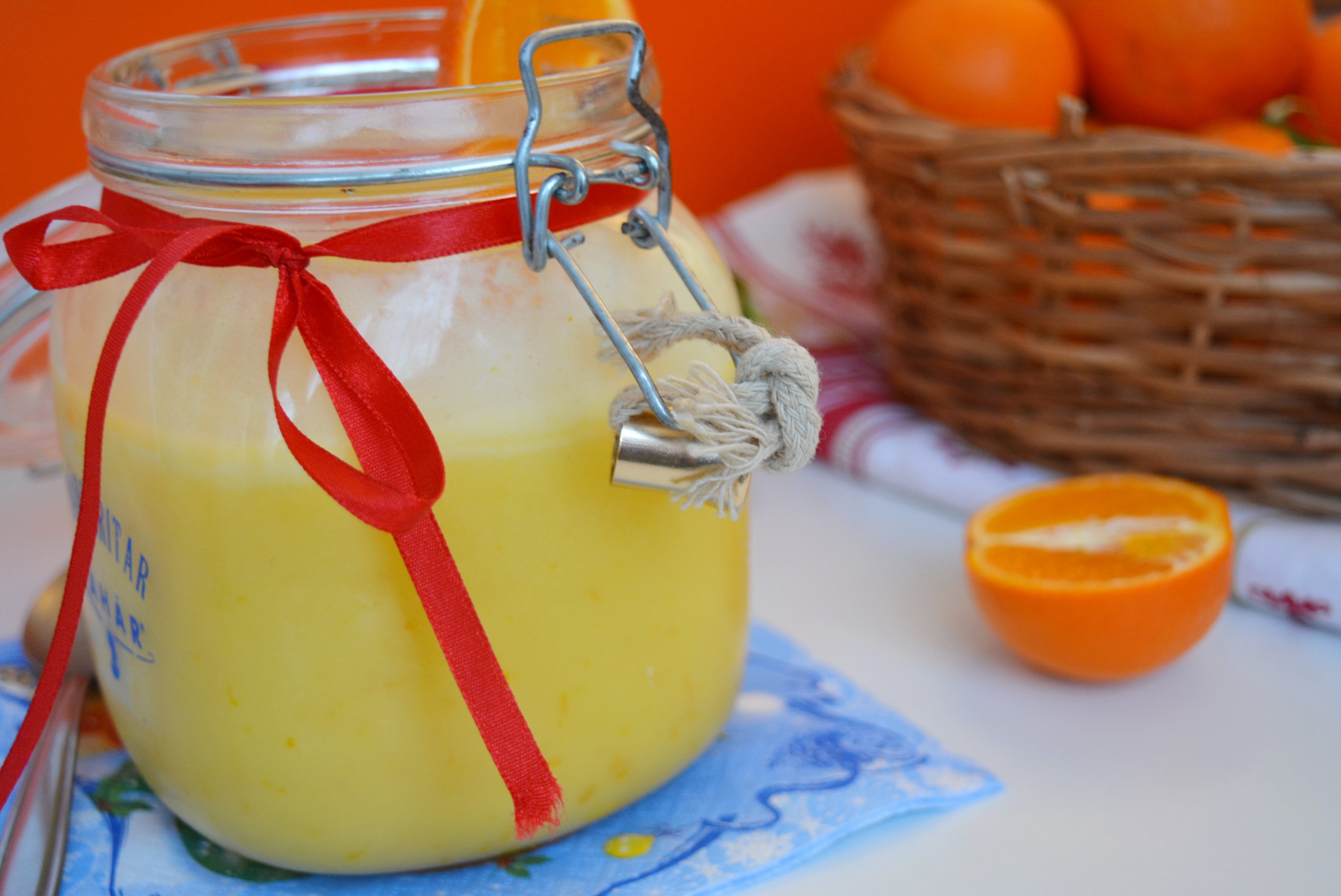 Orange curd