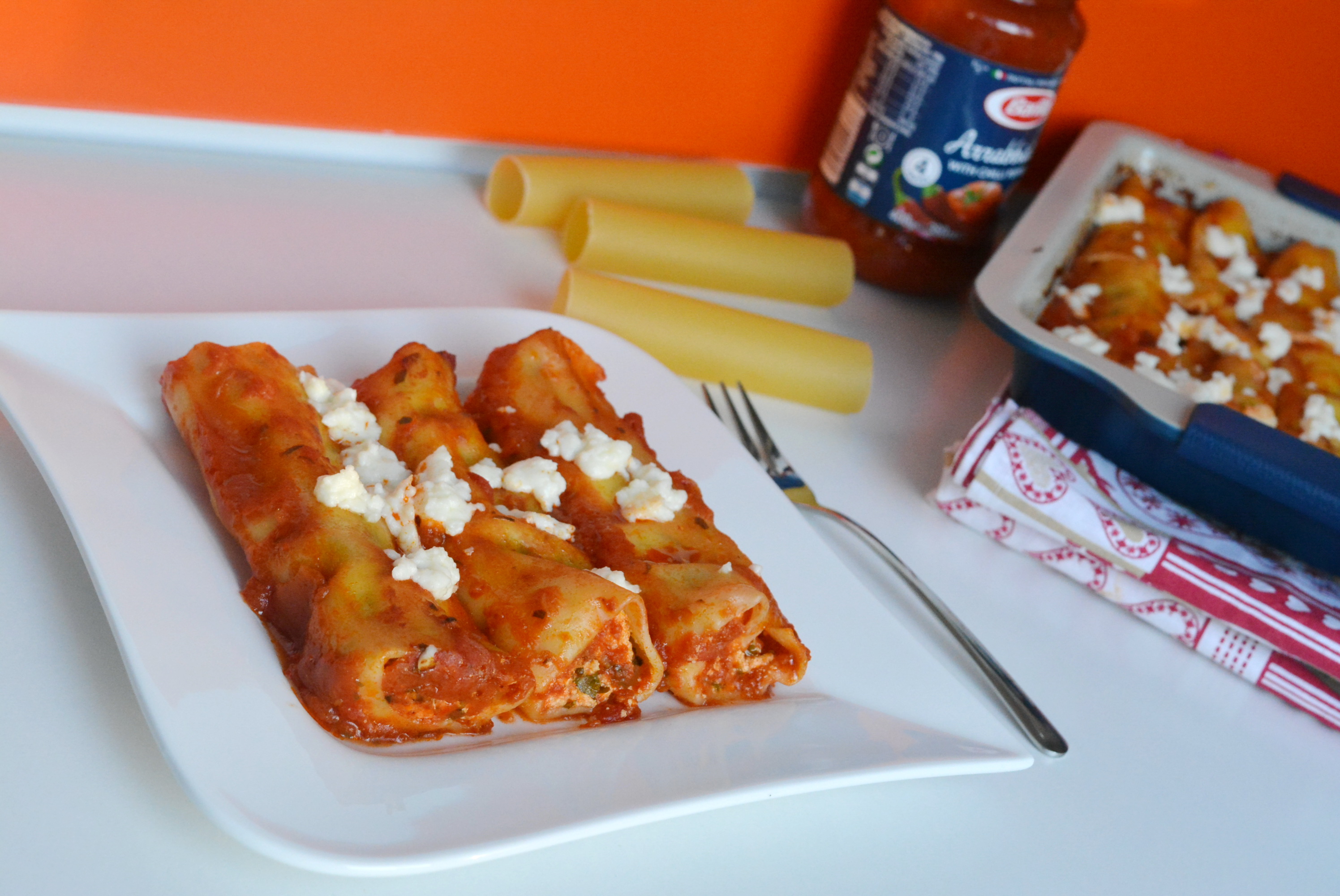 Canelloni cu ricotta