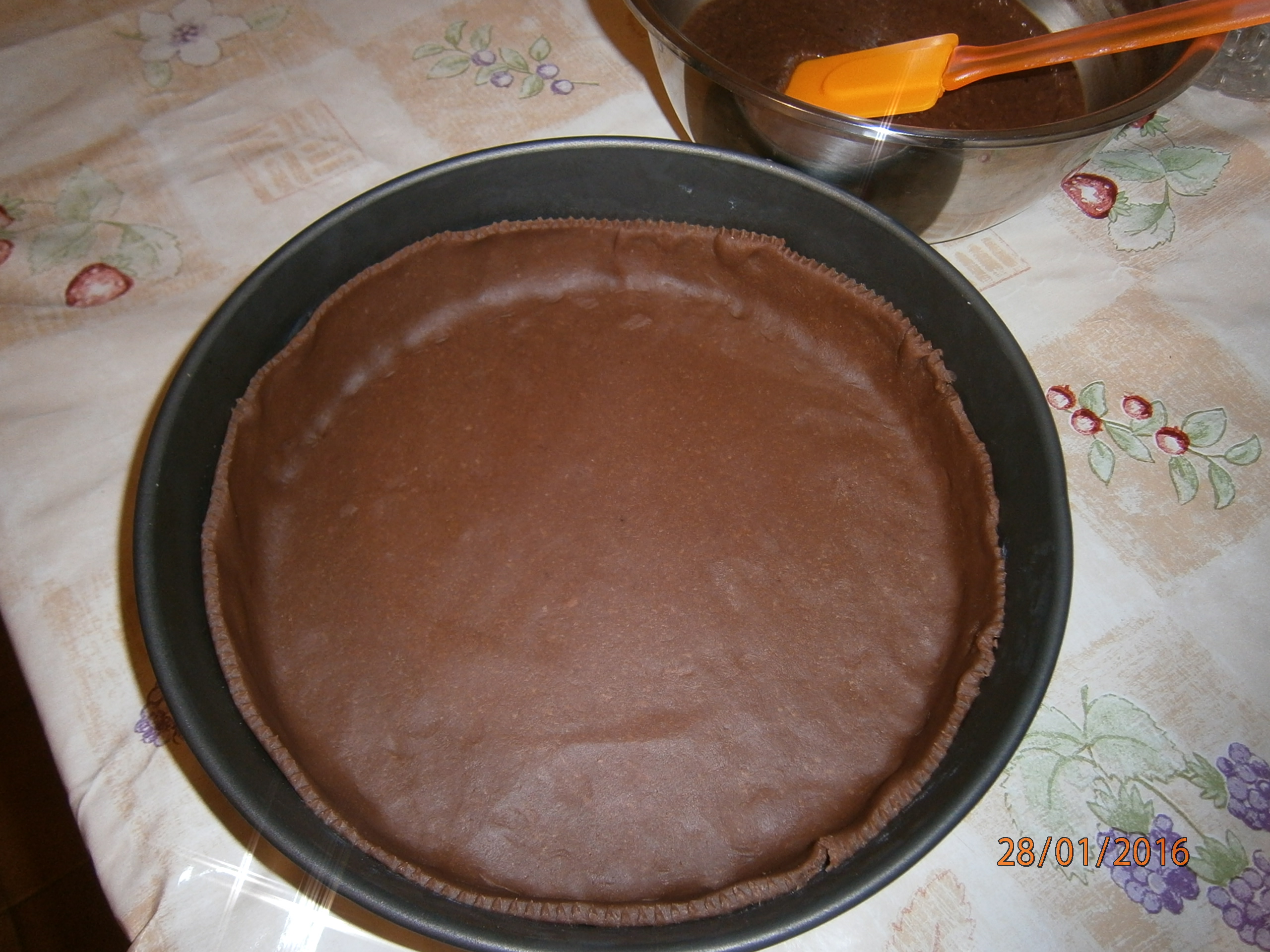 Tarta cu ciocolata si ricotta