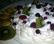 Pavlova cu fructe de padure-9