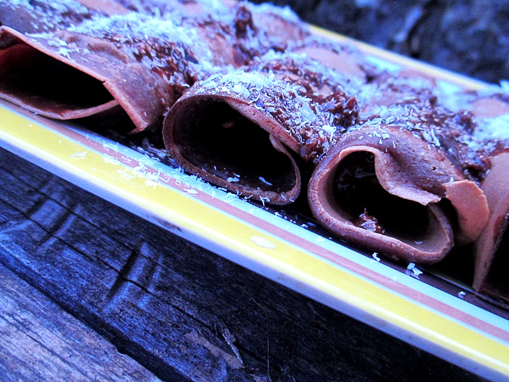 Clatite cu nesquik si cocos
