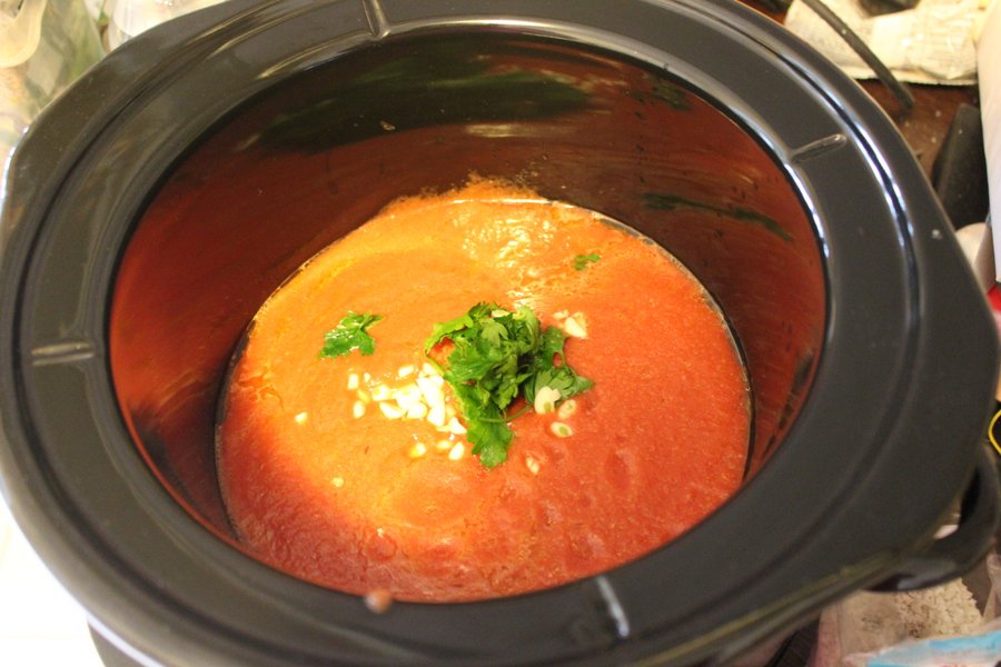 Supa de rosii mexicana la slow cooker Crock-Pot 4,7 L