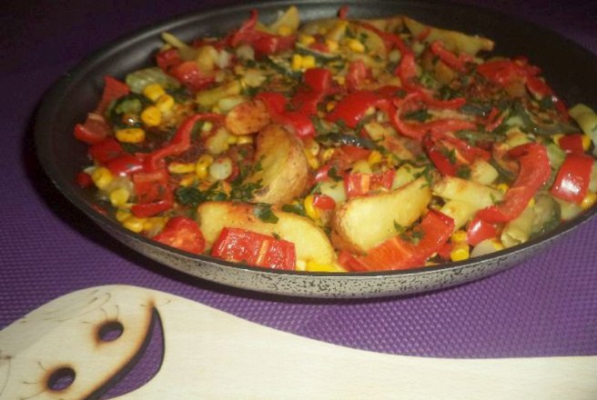 Legume stir-free la tava in cuptor