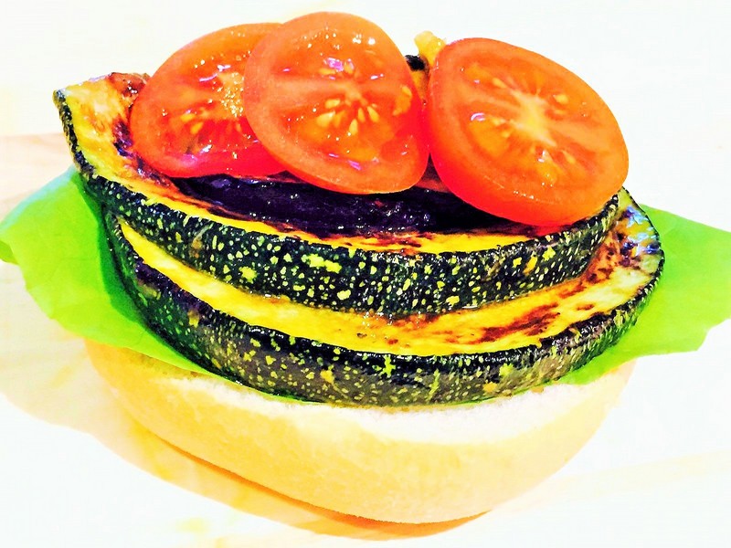 Burger mediteranean vegetarian