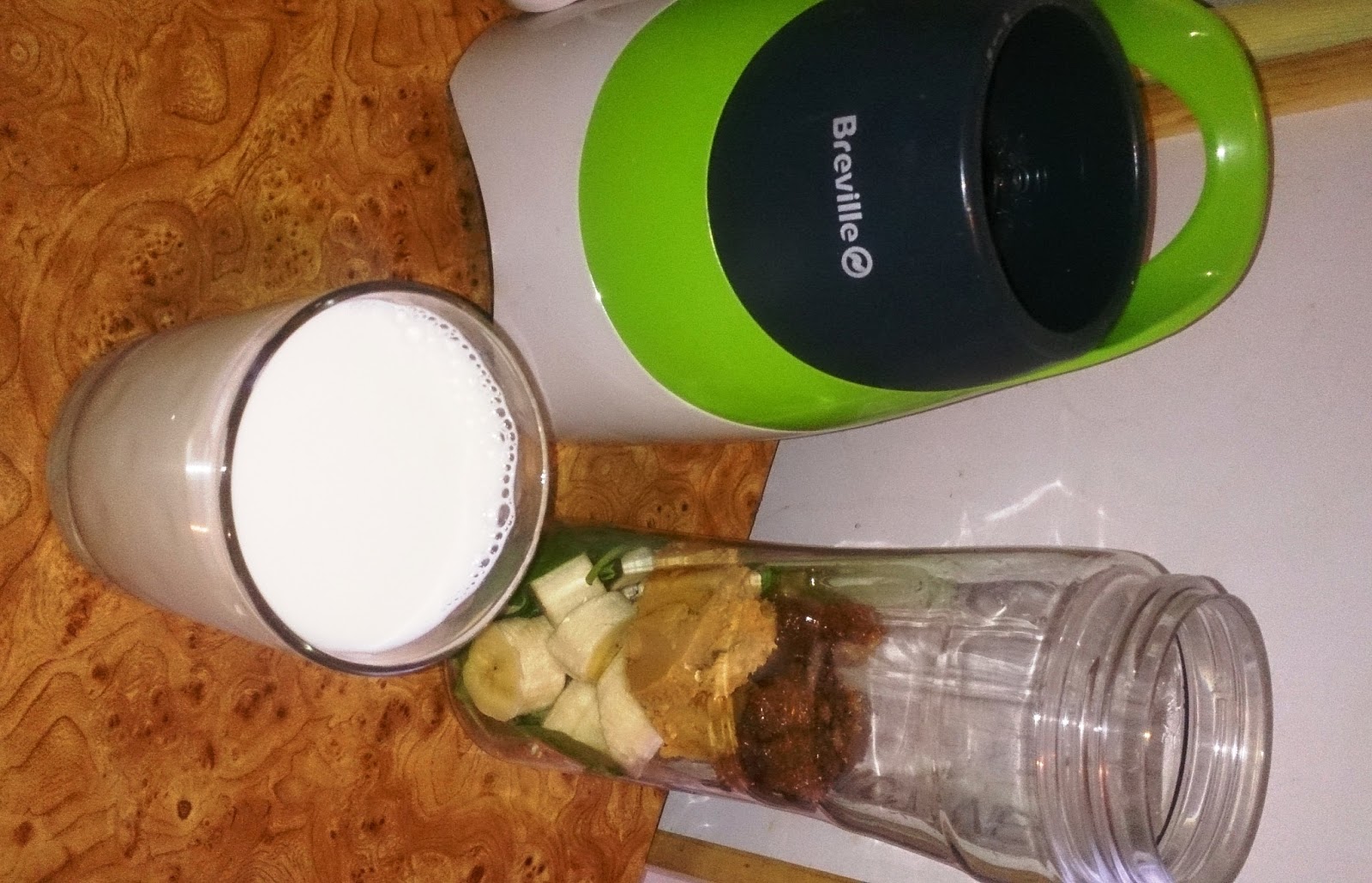 Smoothie cu spanac si banane