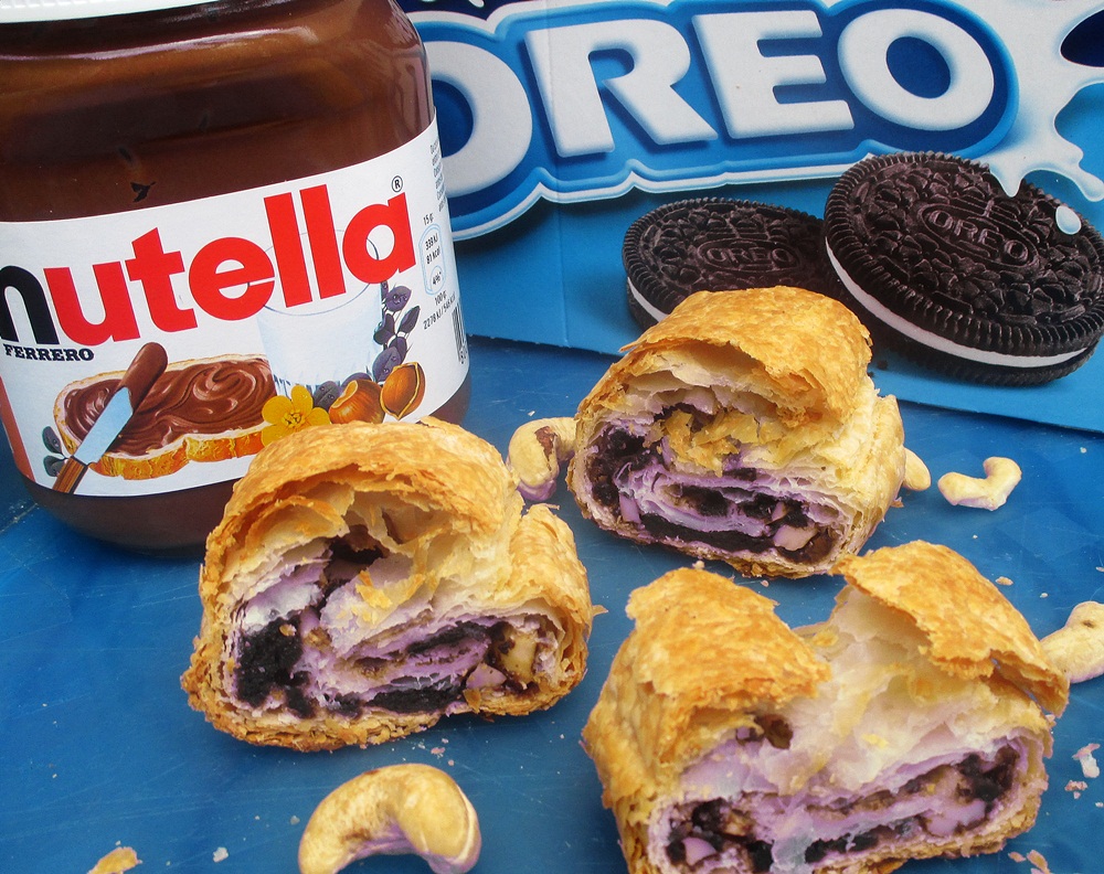 Foietaj cu Nutella, Oreo si caju