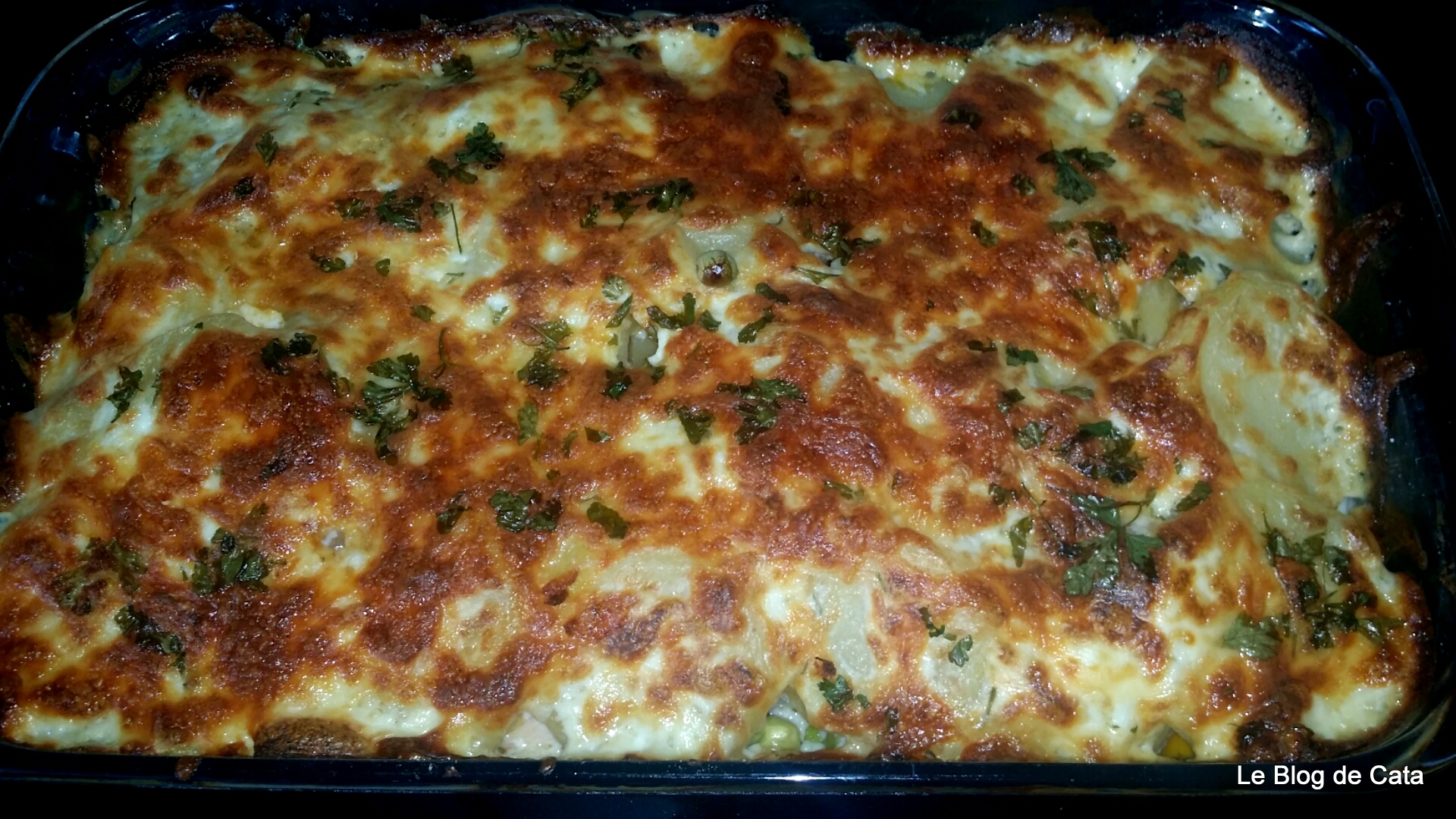 Pastel de Pollo -Gratin de pui argentinien