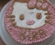 Tort cu zmeura, frisca si ciocolata "Hello Kitty"-4