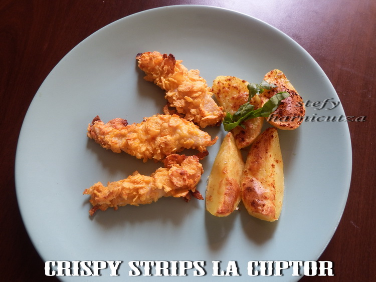 Crispy Strips la cuptor, reteta usoara si delicioasa