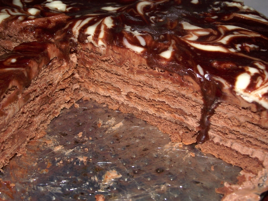 Tort de biscuiti cu mascarpone si ciocolata, fara coacere / CHOCOTORTA de Fetesti