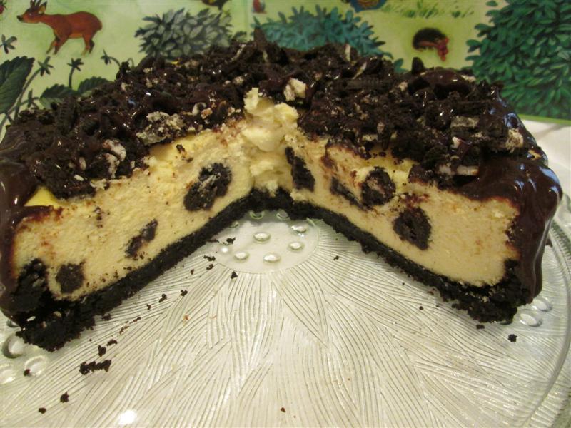 Cheesecake cu oreo (copt)