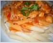 Penne cu pui si sos de rosii-2