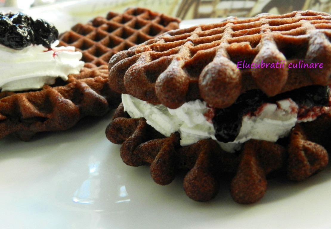 Gaufre au chocolat