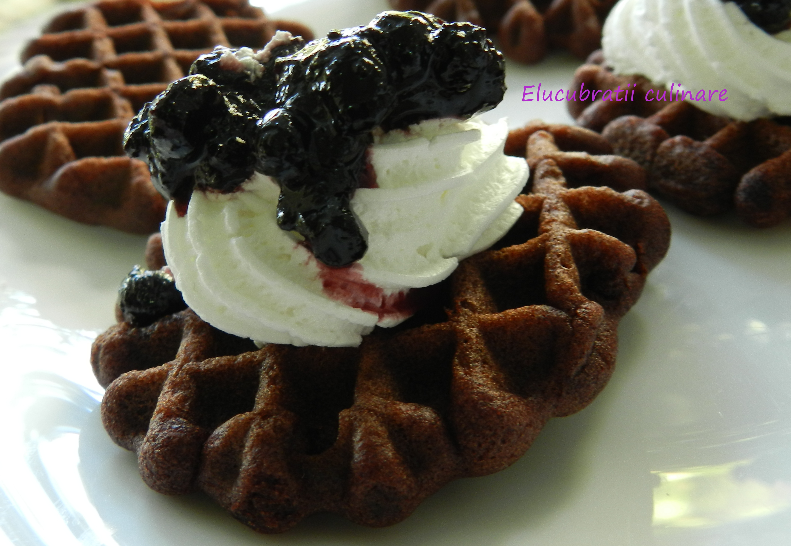 Gaufre au chocolat