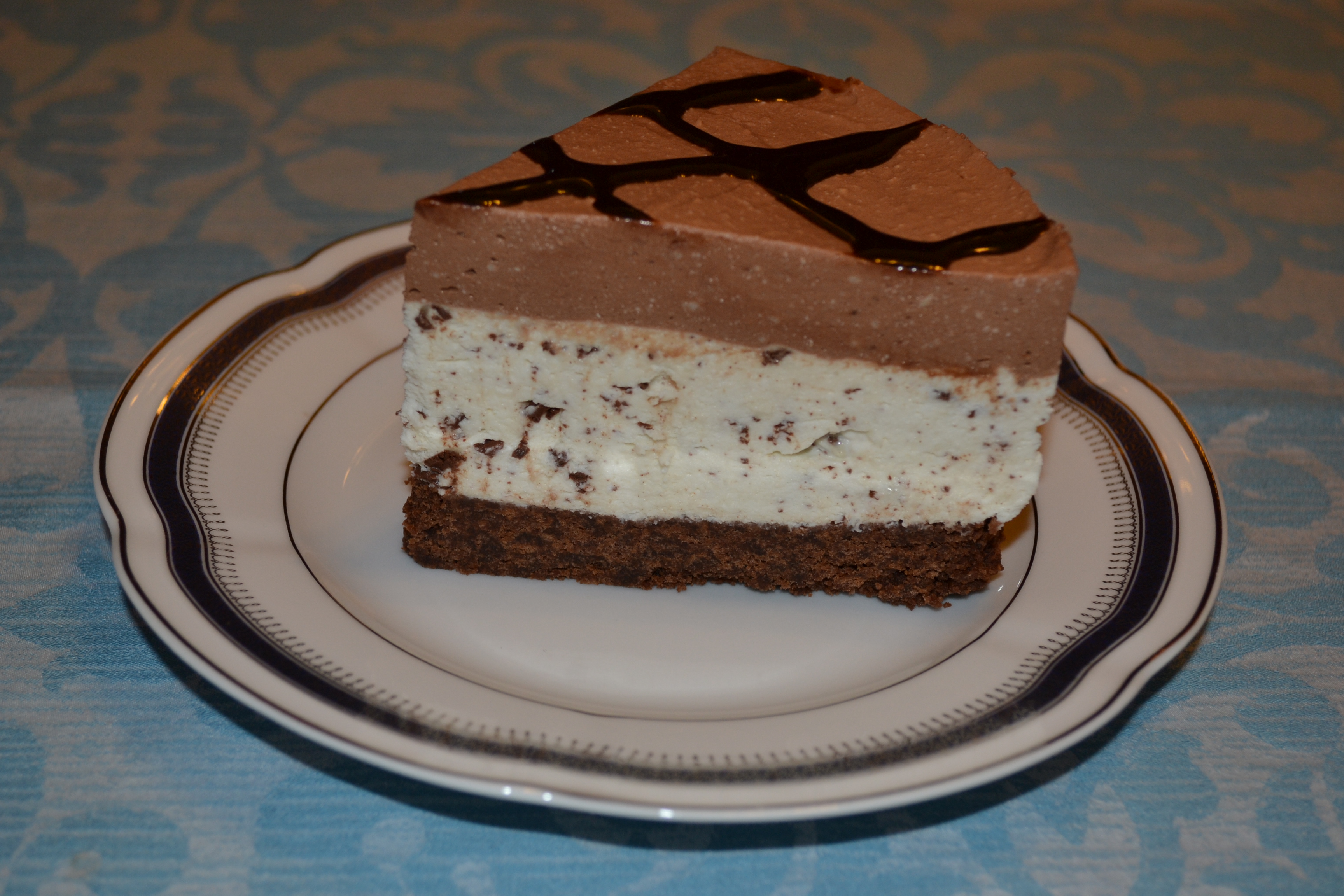 Cheesecake cu ciocolata