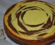 Desert cheesecake zebra cu ciocolata-12