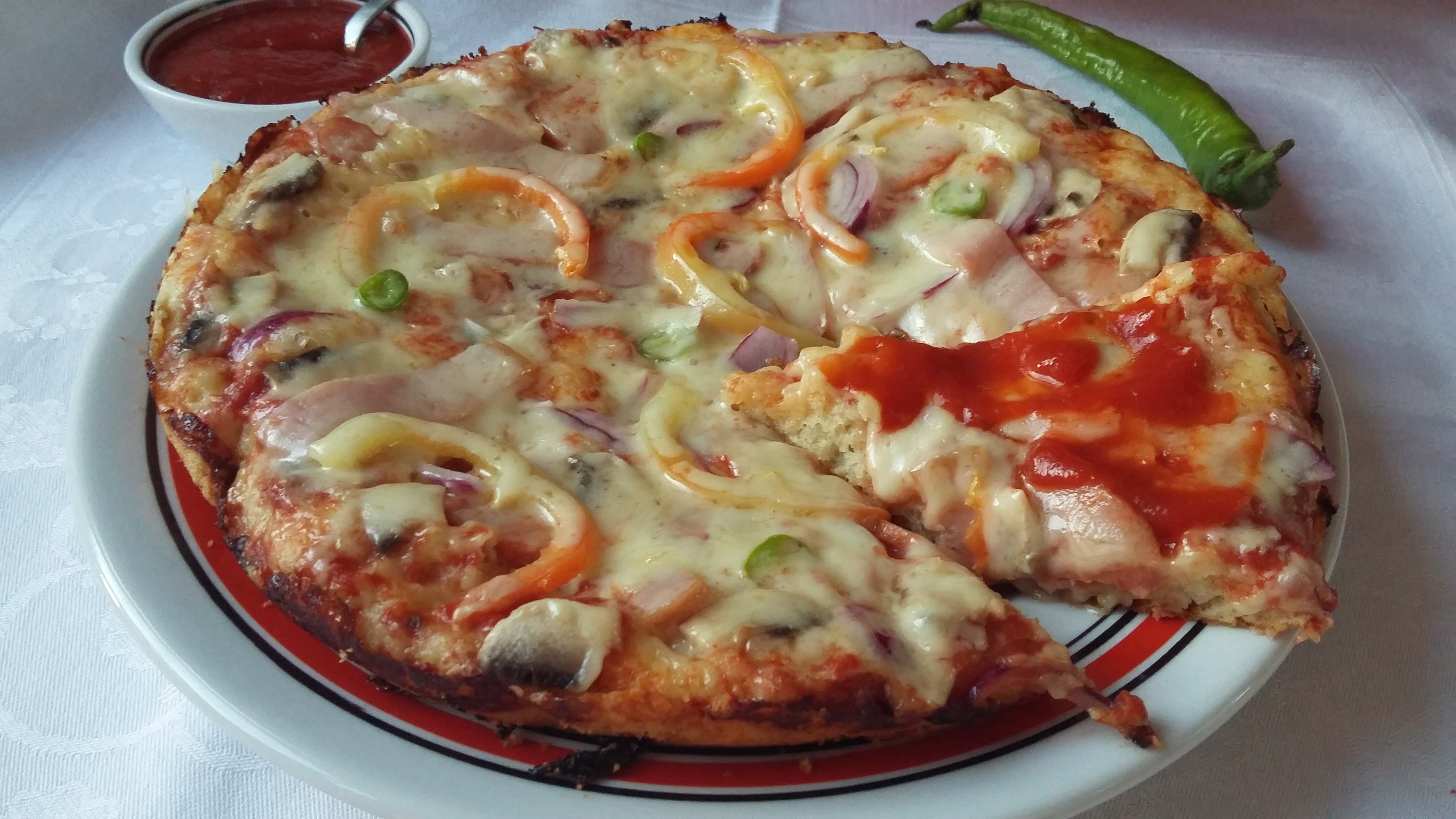 Pizza la tigaie