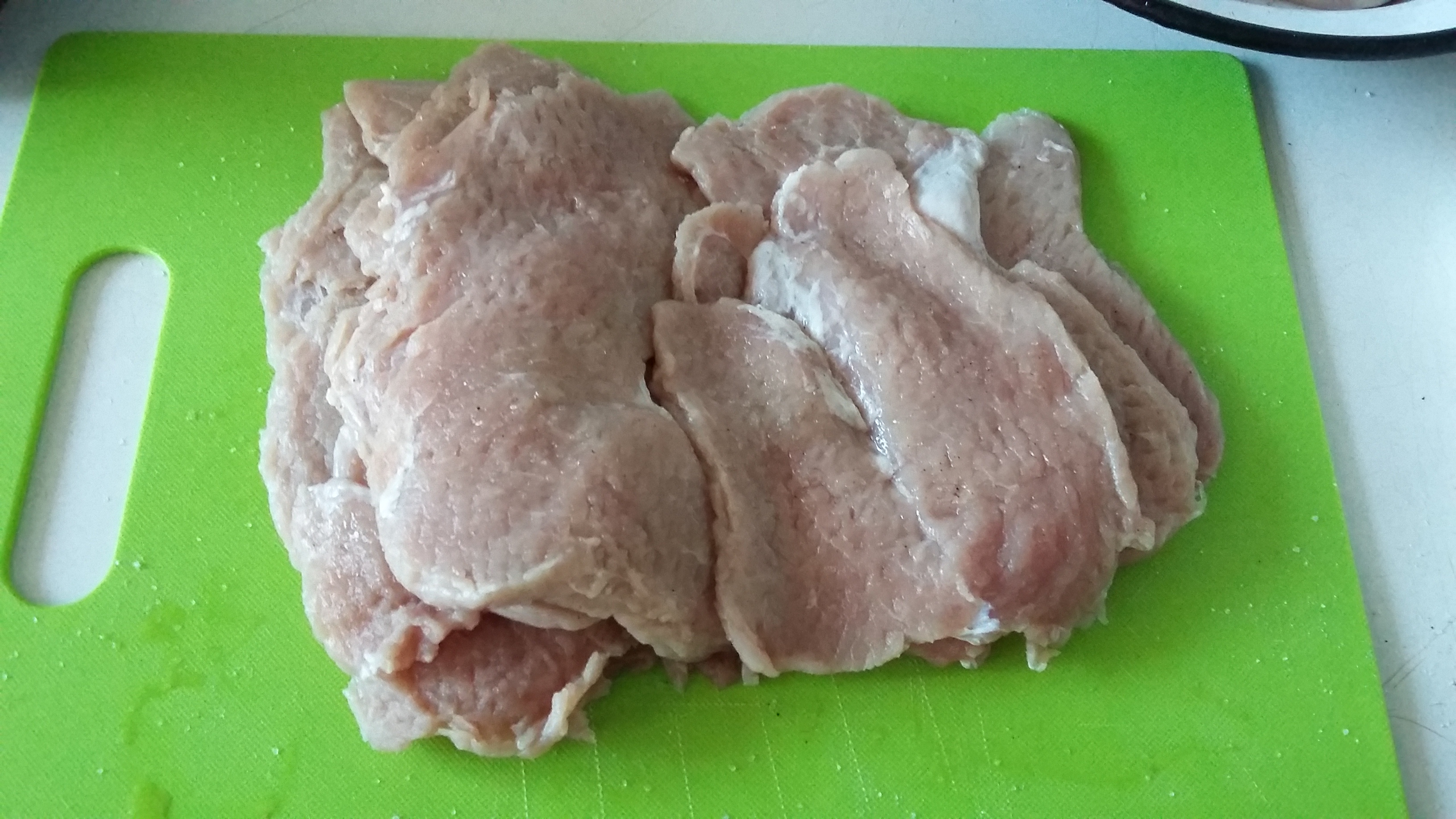 Friptura de porc la cratita