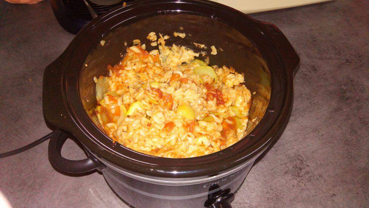 Paste cu dovlecel la slow cooker Crock-Pot