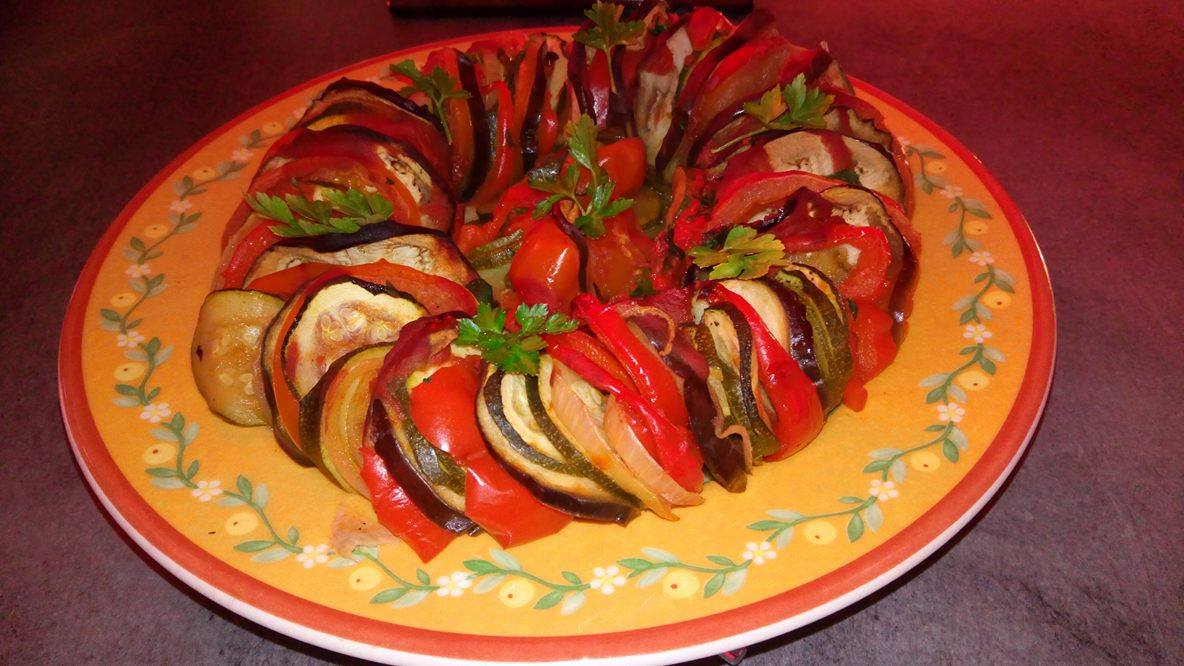 Ratatouille la cuptor