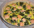 Tarta cu somon, broccoli si spanac-9