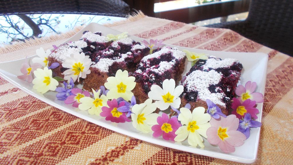 Desert negresa de post cu coacaze negre