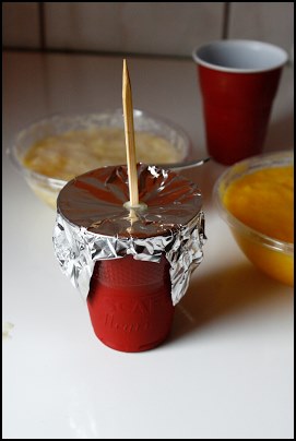 Desert inghetata de portocale, lamaie si fructe de padure