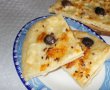 Focaccia cu masline, cascaval si parmezan-5