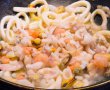 Linguini siciliene cu fructe de mare-8