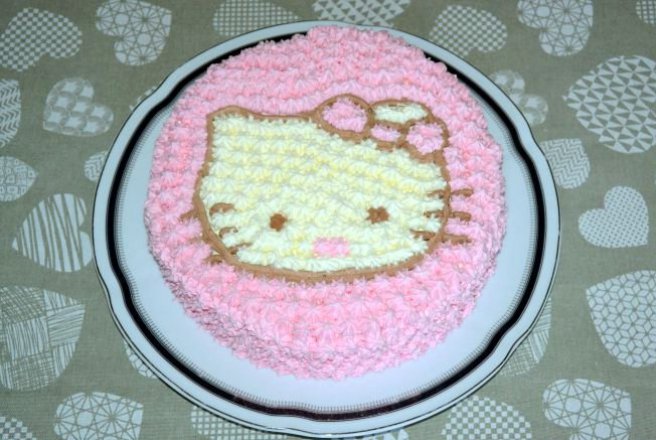 Desert tort Hello Kitty - rețeta cu nr. 400