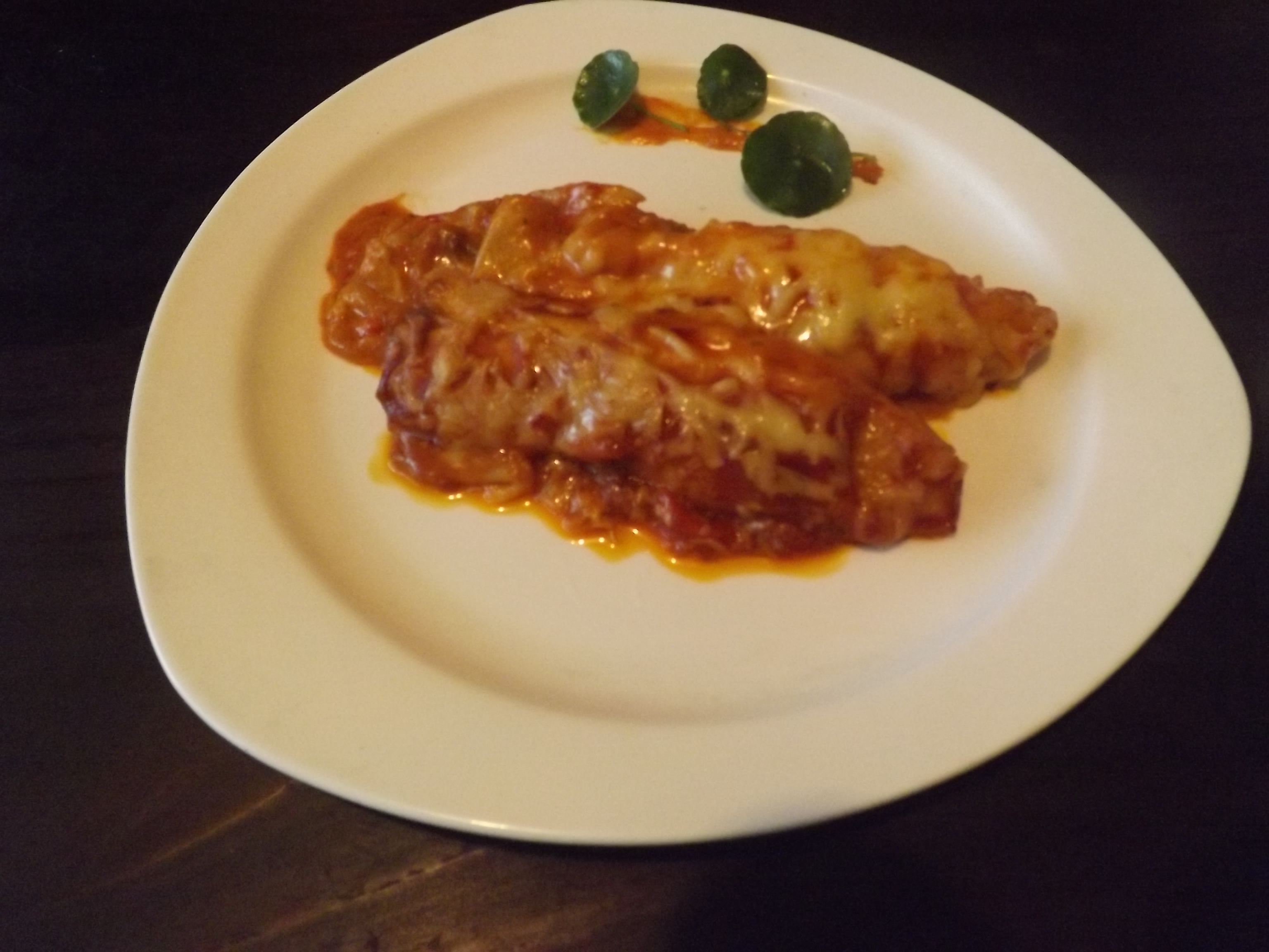 Enchilada cu carne de pui