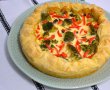 Tarta cu broccoli, ficatei si pipote-9