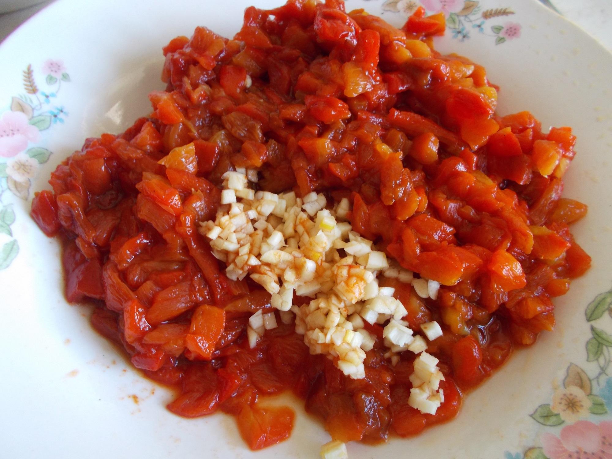 Pasta de ardei kapia copti si fasole boabe