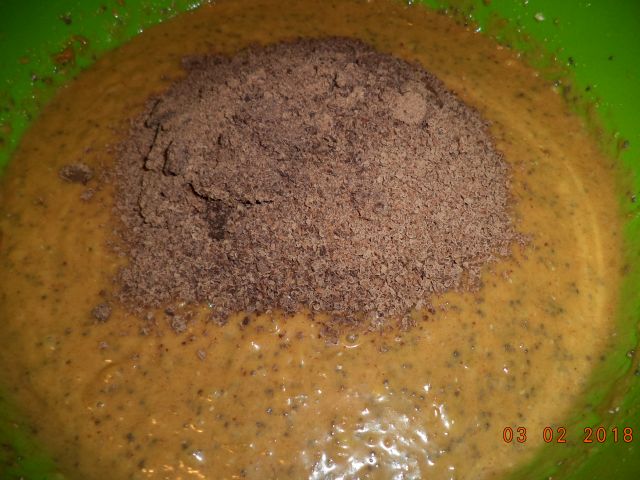 Desert cookies cu banane, unt de arahide si fulgi de ciocolata