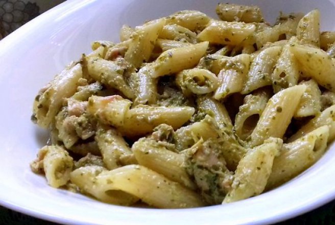 Paste cu pesto si ton