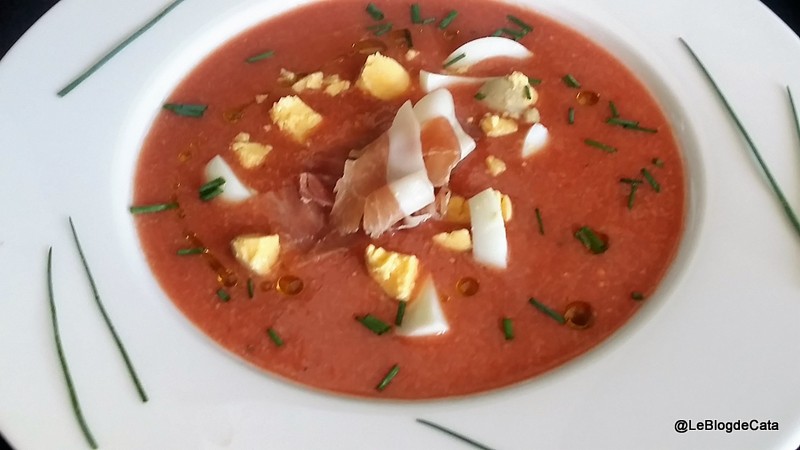 Supa rece de rosii  - Salmorejo (Andaluzia)