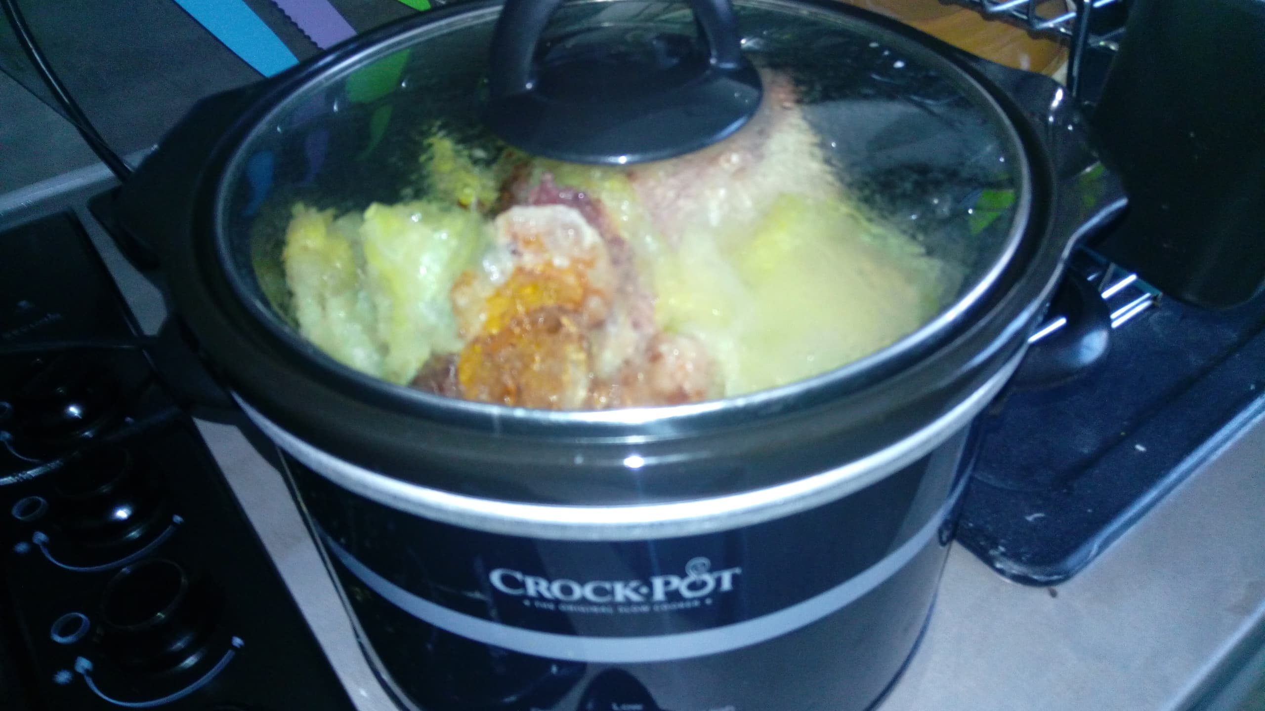 Varza cu ciolan afumat la slow cooker Crock-Pot