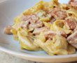 Tortellini cu smantana si prosciutto-5