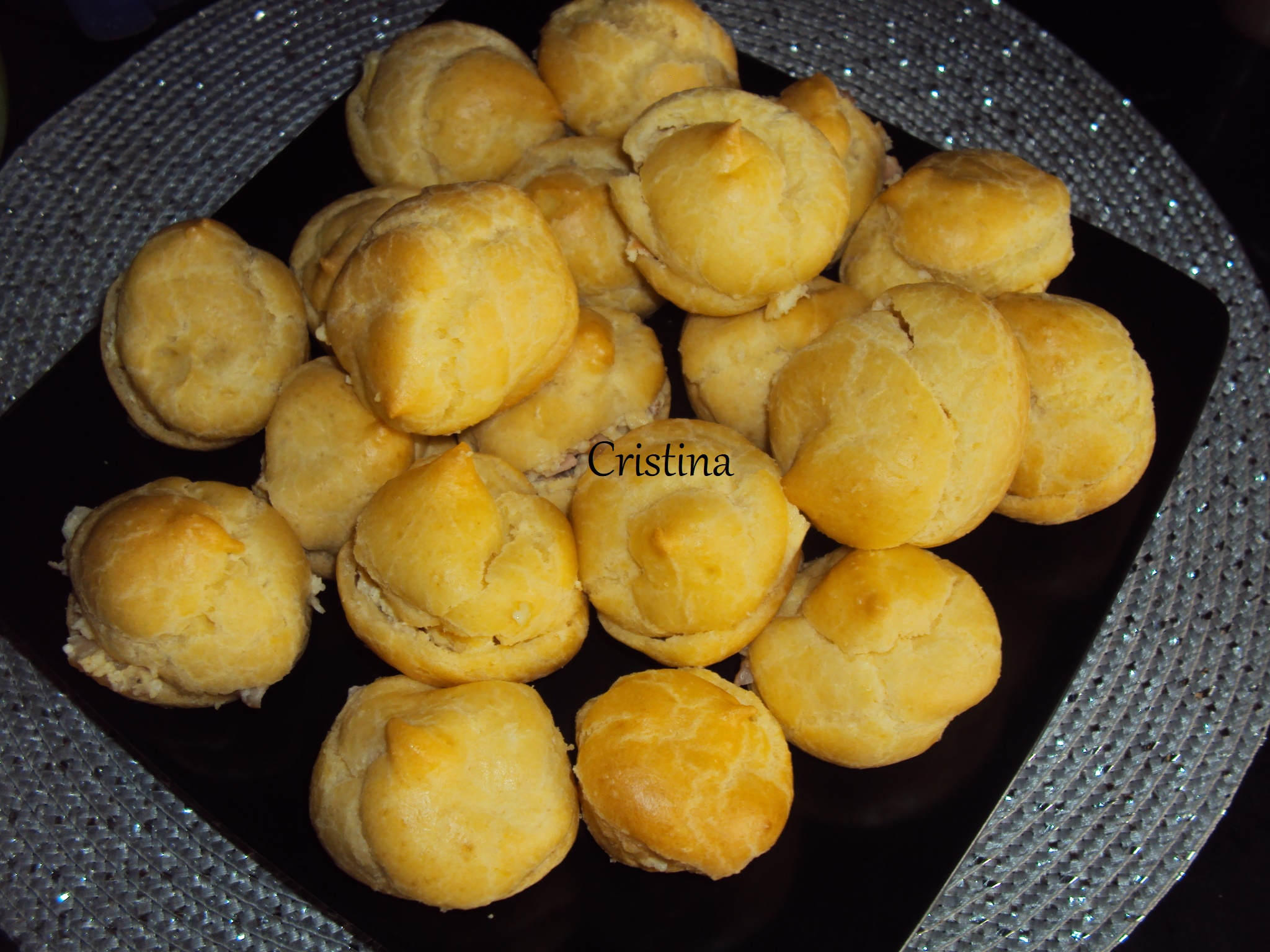 Aperitiv choux cu omleta