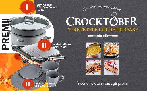 Crocktober si rețetele lui delicioase - Câștigătorii concursului