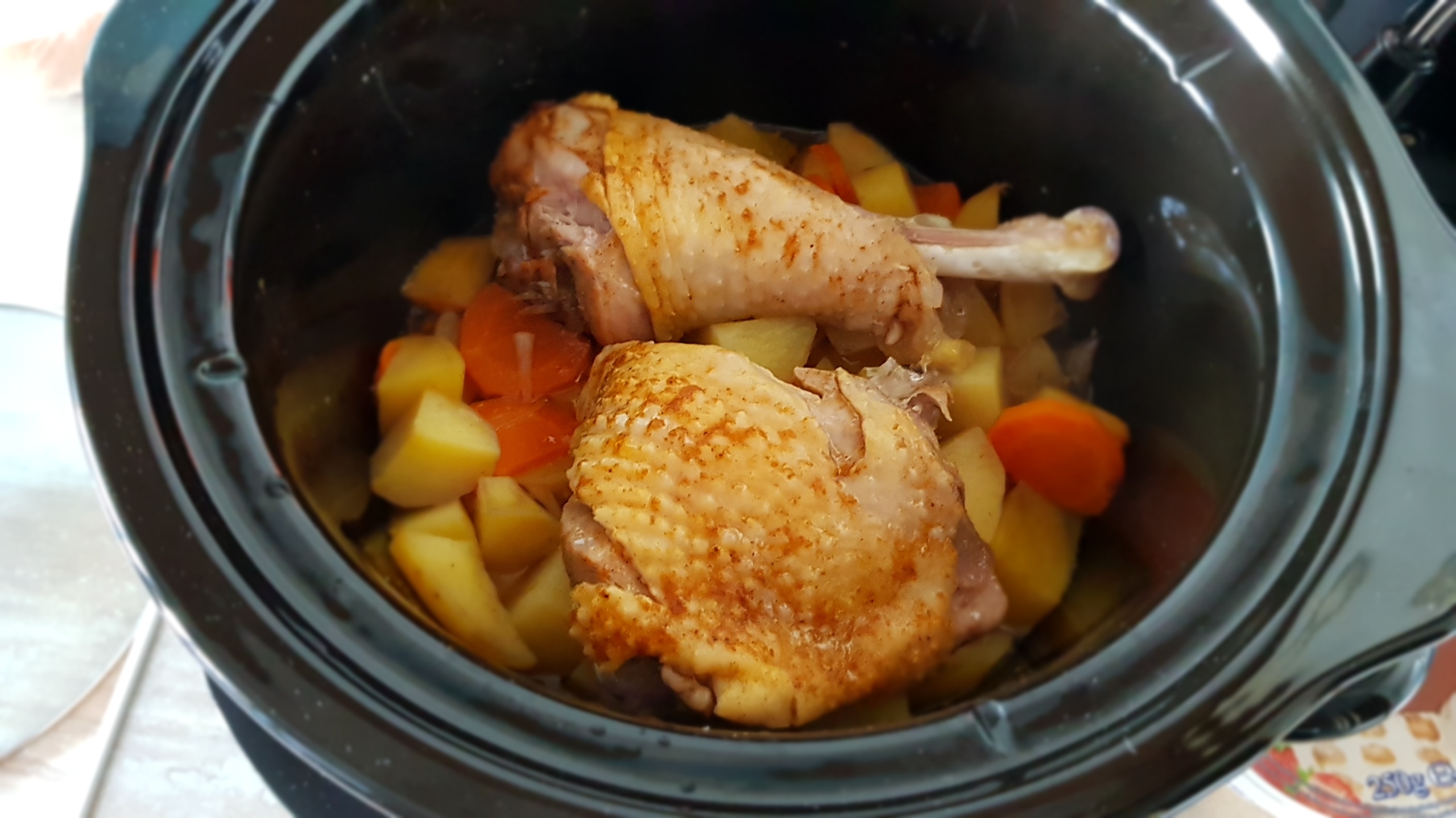 Pulpa de curcan la slow cooker Crock-Pot