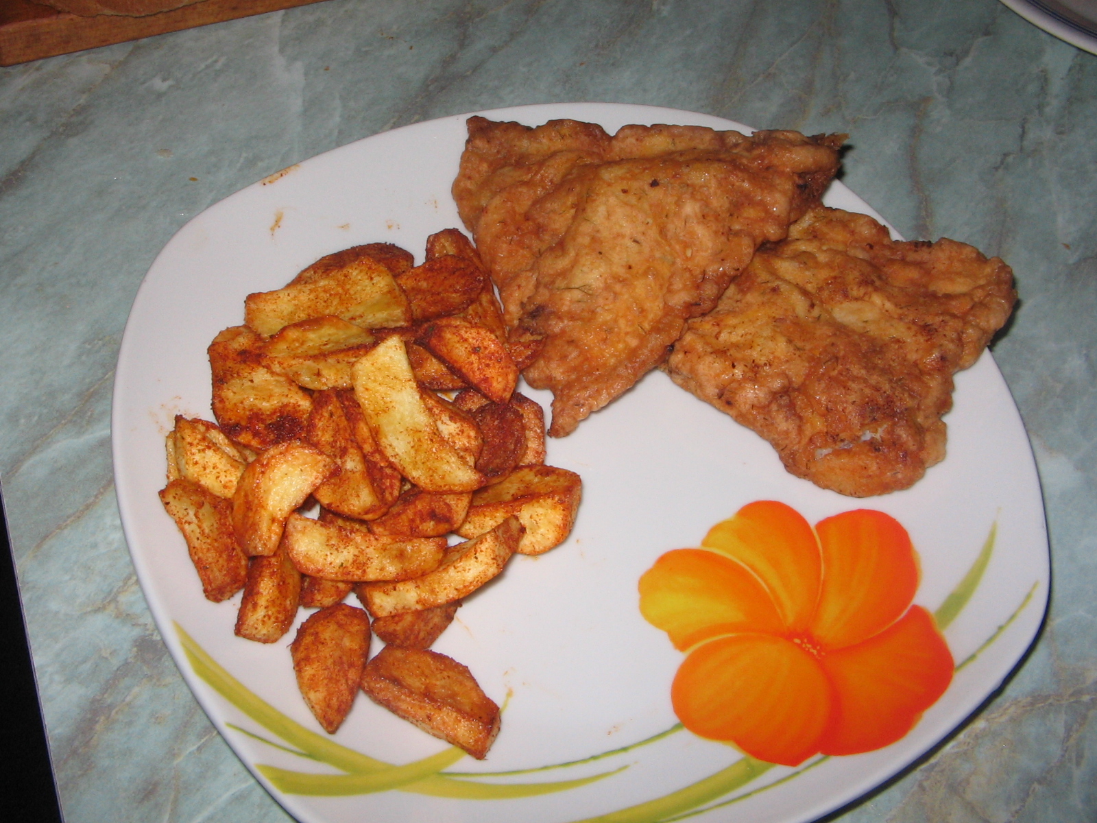 Pane de file de pangasius